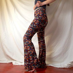 Flare flower pants